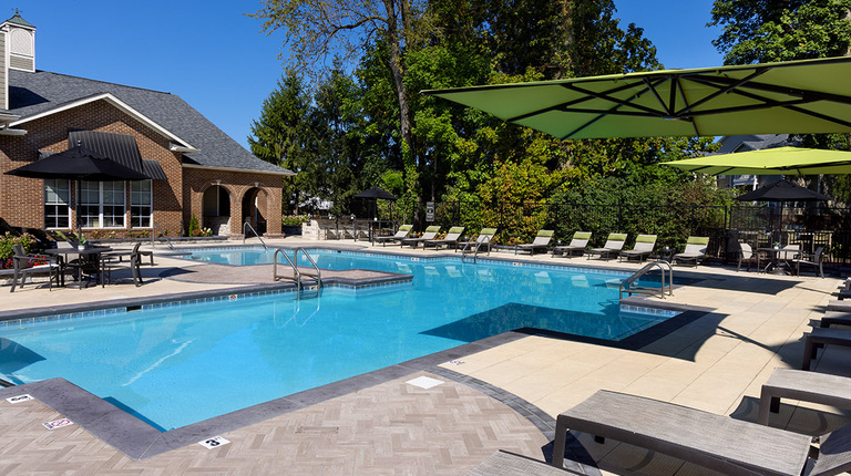 Resort-Inspired Pool with Sundeck 