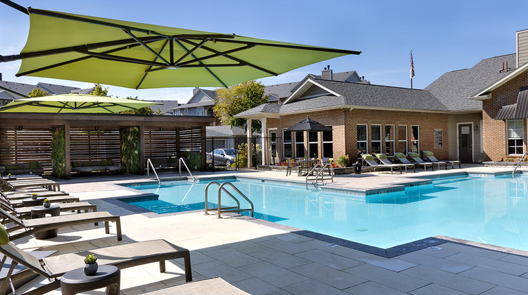 Resort-Inspired Pool with Sundeck 