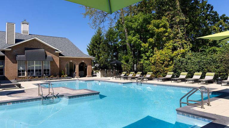 Resort-Inspired Pool with Sundeck 