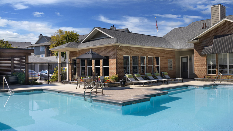 Resort-Inspired Pool with Sundeck 